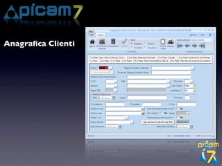 Anagraﬁca Clienti
 