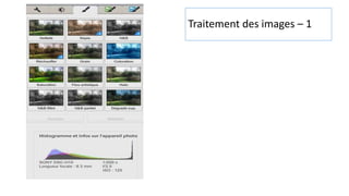 Traitement des images – 1
 