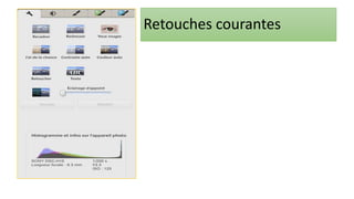 Retouches courantes
 