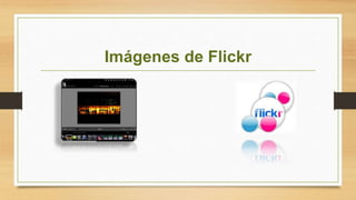 Imágenes de Flickr
 