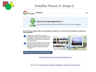   Installer Picasa 3: étape 2 