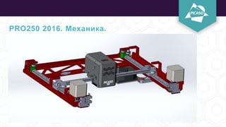 PRO250 2016. Механика.
 