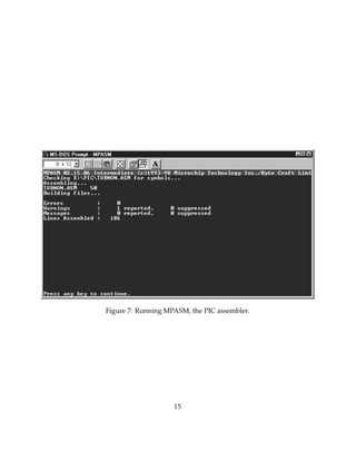 Pic Asm Pic assembly launguage | PDF