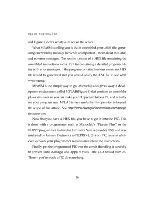 Pic assembly launguage | PDF