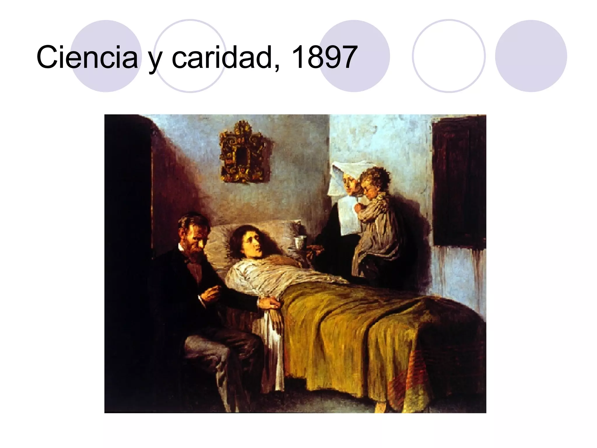 Ciencia y caridad, 1897 