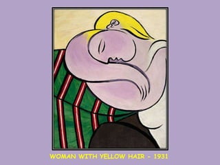WOMAN WITH YELLOW HAIR - 1931 