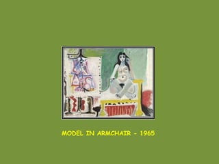MODEL IN ARMCHAIR - 1965 