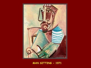 MAN SITTING - 1971 