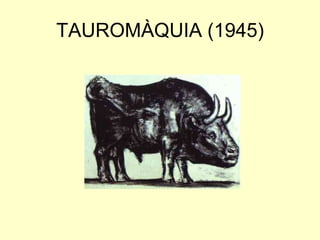 TAUROMÀQUIA (1945)
 