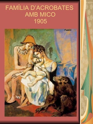 FAMÍLIA D’ACROBATES  AMB MICO 1905 