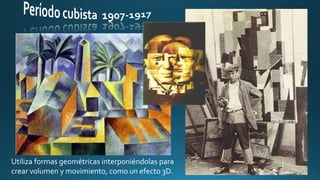 Utiliza formas geométricas interponiéndolas para
crear volumen y movimiento, como un efecto 3D.
 