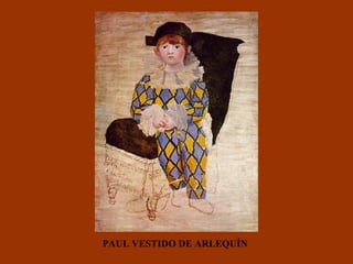 PAUL VESTIDO DE ARLEQUÍN 
