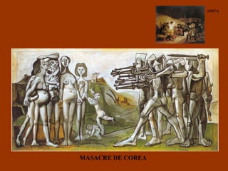 MASACRE DE COREA GOYA 