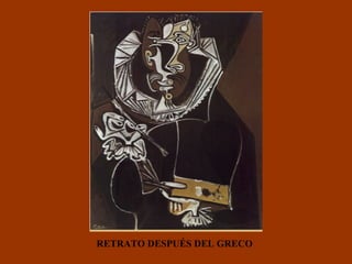 RETRATO DESPUÉS DEL GRECO 