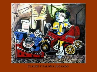 CLAUDE Y PALOMA JUGANDO 