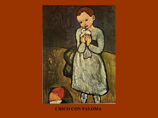 CHICO CON PALOMA 