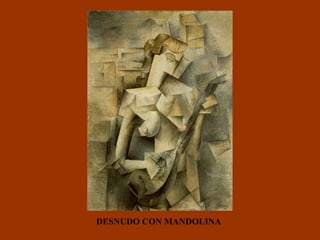 DESNUDO CON MANDOLINA 