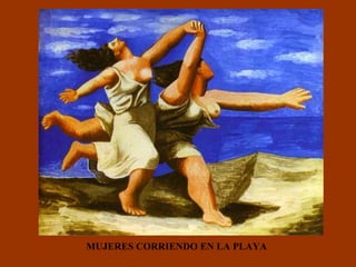 MUJERES CORRIENDO EN LA PLAYA 