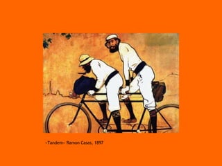 «Tandem» Ramon Casas, 1897 