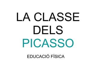 LA CLASSE DELS  PICASSO EDUCACIÓ FÍSICA 
