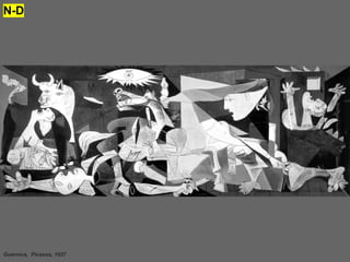 Guernica, Picasso, 1937
N-D
 