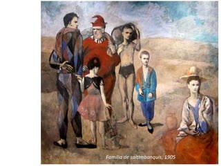 Familia de saltimbanquis, 1905
 