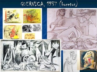 GUERNICA, 1937 (bocetos) 
