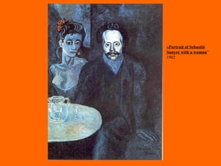 «Portrait of Sebastiá Sunyer with a woman ” 1902 