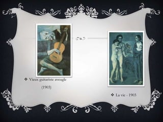  Vieux guitariste aveugle
(1903)
 La vie - 1903
 