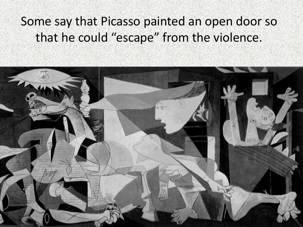 Picasso's guernica analysis
