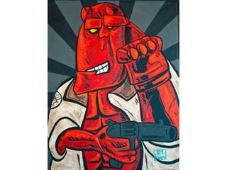 Picasso super heroes