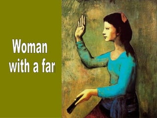 Woman with a fan 