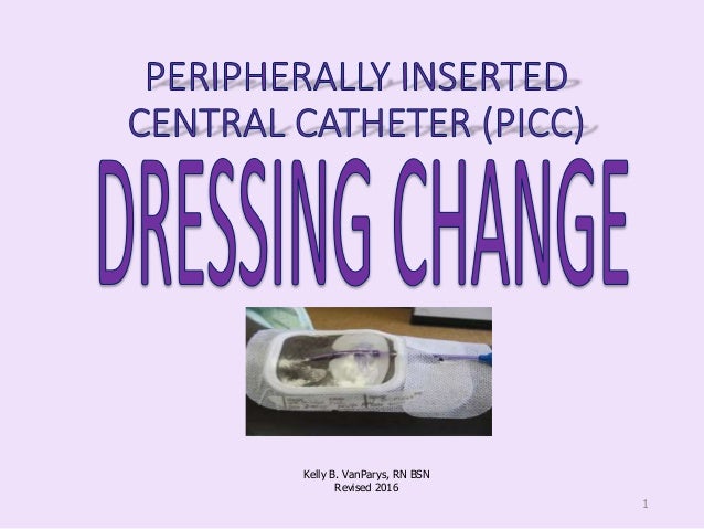 Picc Care And Maintenance Inservice