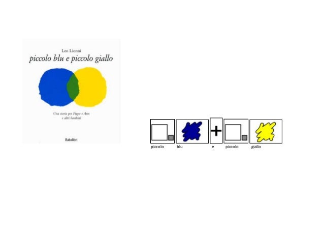 Piccolo blu e piccolo giallo caa