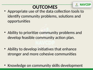 Impact of Participatory Integrated Community Development (PICD) tools ...