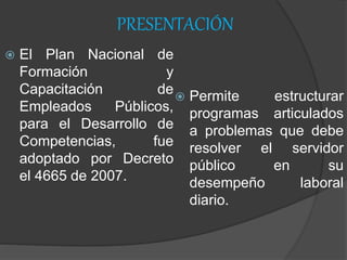 PLAN INSTITUCIONAL DE CAPACITACION PIC | PPTX