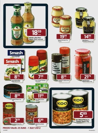 Pick n Pay 25-6-2012