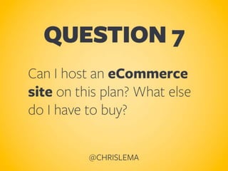 Selecting a WordPress Host