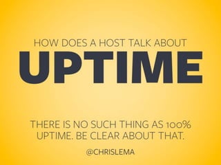 Selecting a WordPress Host