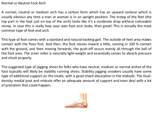 medium arch running shoes
