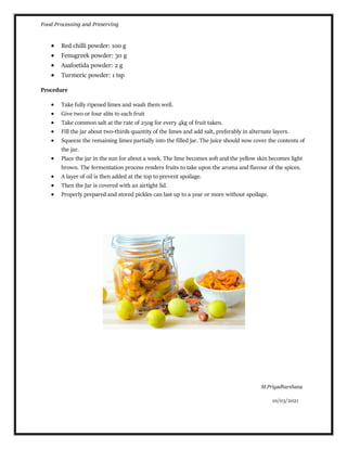 Pickling | PDF