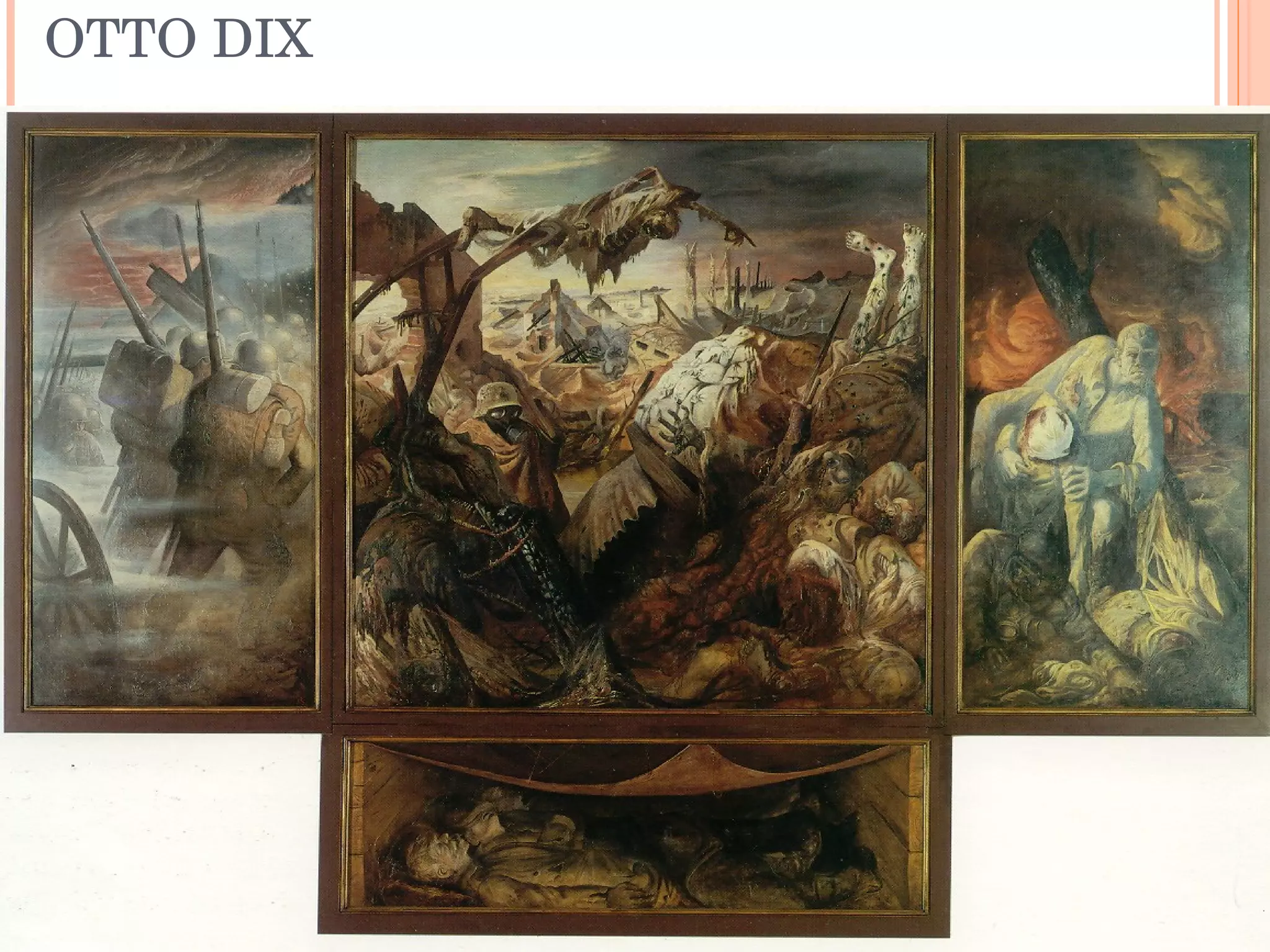 OTTO DIX  The Trench- Dix 