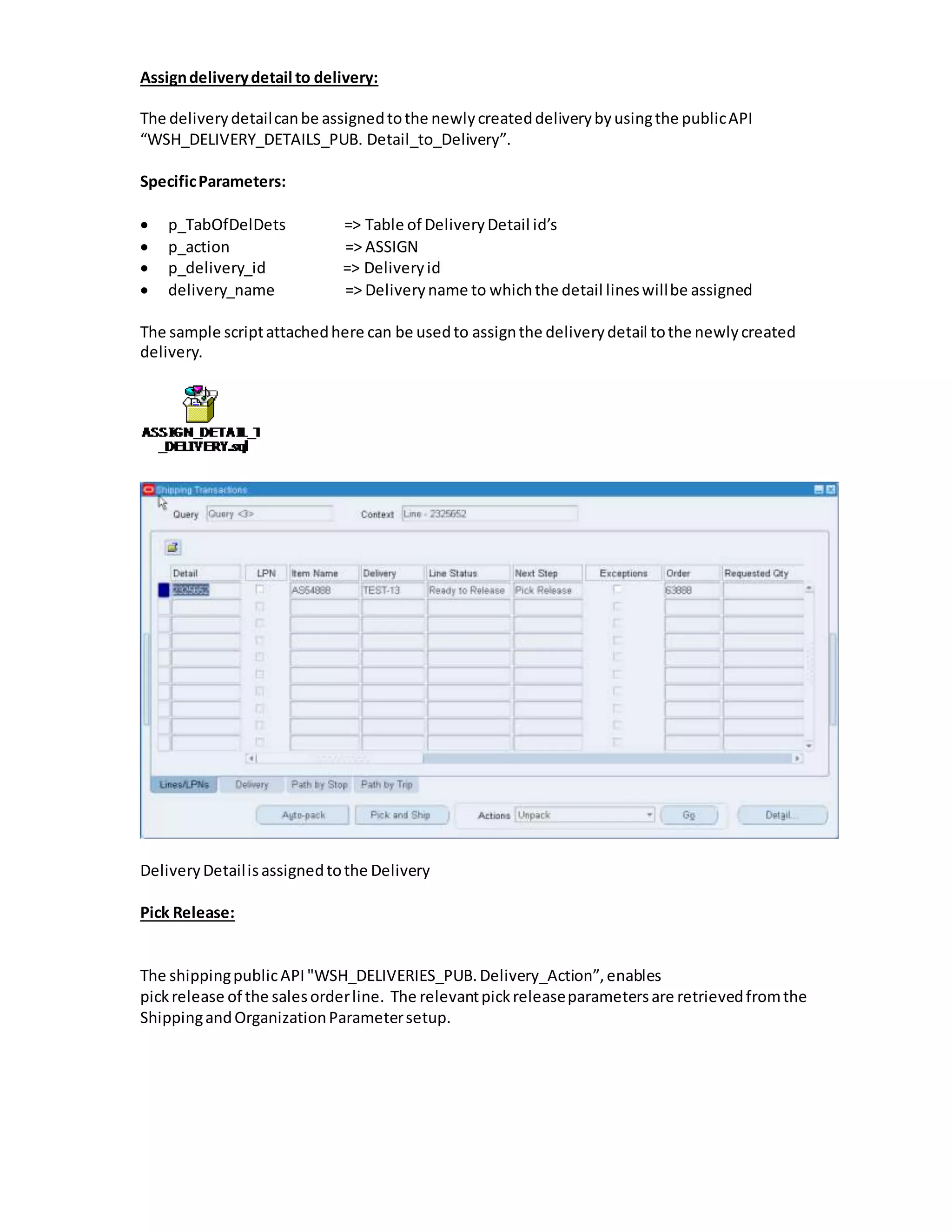 Pick pack and ship confirm process in oracle apps | DOCX