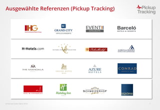  Fairmas GmbH, Berlin 2016 7
Ausgewählte Referenzen (Pickup Tracking)
 