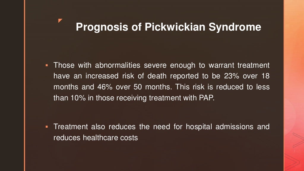 Pickwickian syndrome