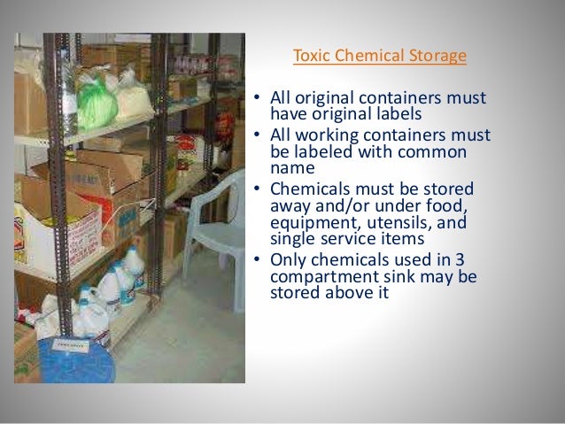 Chemicals Should Be Stored At Inches Least From Food Chemicals Should Be Stored At Inches Least From Food