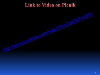 Link to Video on Picnikhttp://www.youtube.com/watch?v=ZpaFKFq49OI5