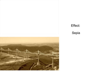 Effect: Sepia 