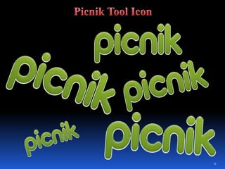 9Picnik Tool Icon