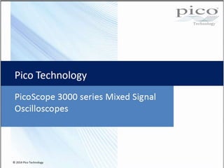 Pico3000D MSO PC-based Oscilloscopes from Saelig